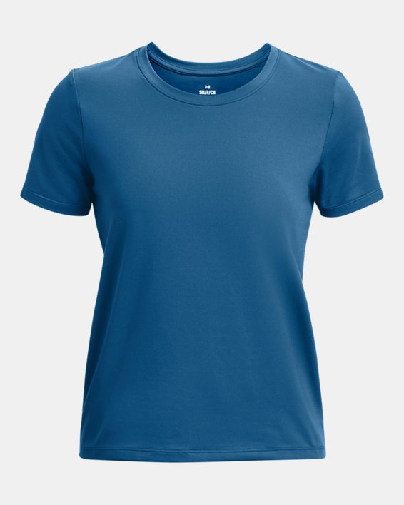 Camiseta de manga corta UA Meridian para mujer, Blue, pdpMainDesktop image number 4